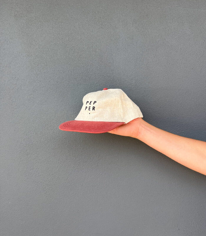 Pepper Hat - Hemp w/ Embroidered Logo
