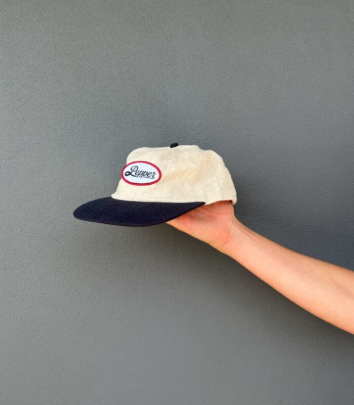 Pepper Hat  - Hemp w/ Woven Badge
