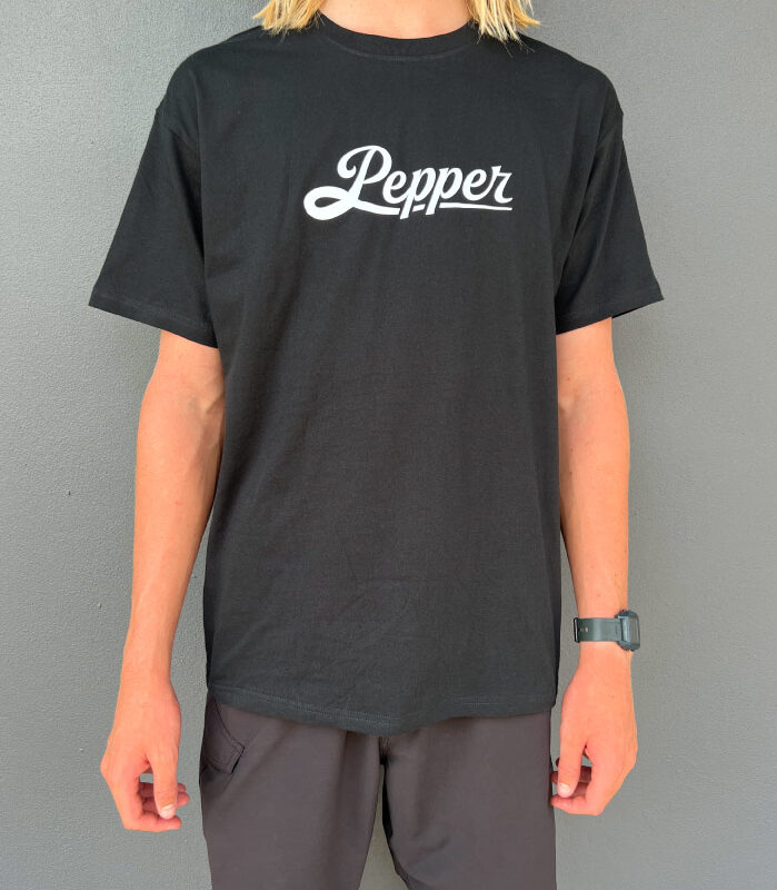 Pepper Printed Tee - Black